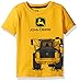 John Deere Baby Toddler Boys' Graphic Tee, Construction Yellow, 2T