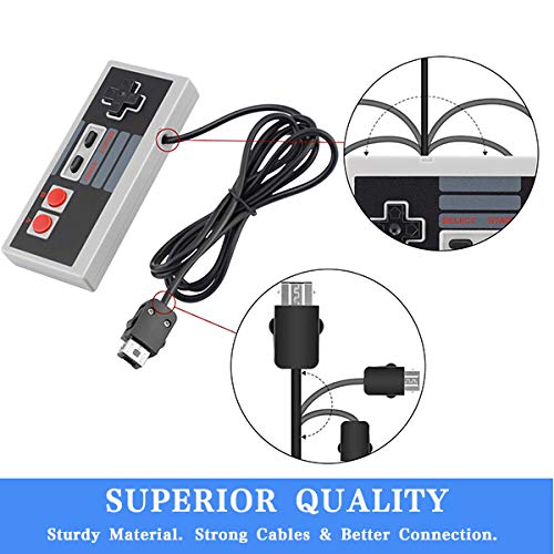 4 Classic+Controller+Extension+Cable+Controllers