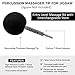 Percussion Massage Tip & Bit for Jigsaw: Jigsaw Massage Adapter Attachment Worx