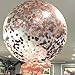 Letsparty BCARICH 36 inch Rose Gold Confetti Balloons, Jumbo Round Balloons for Party Decorations or Festival - 5pcs