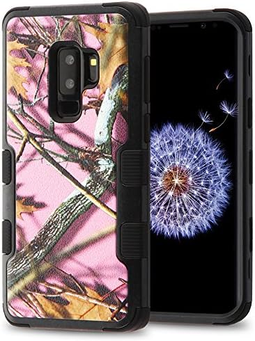 Samsung Galaxy S9 Plus Case, JoJoGoldStar Design Hybrid, Heavy Duty Polycarbonate and TPU Hard Cover - Pink Camo