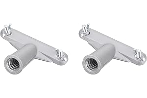 Gadpiparty Broom Handle Bracket with Broom Handle Adapter and Mounting Brackets Replacement Head Connector for Pole Adapter E