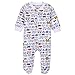 HONGLIN Baby Boys and Girls Printed Pajamas Long Sleeve Infant Baby Cotton Cartoon Footies Sleepwear 3-24 Months