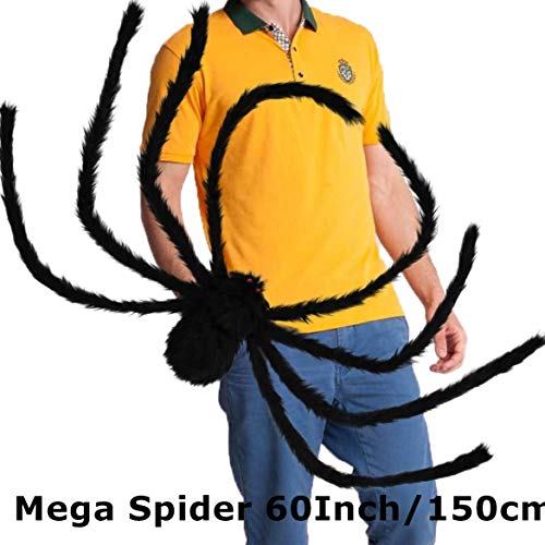 image for Crazy Pumpkin Halloween Spider Decoration 60