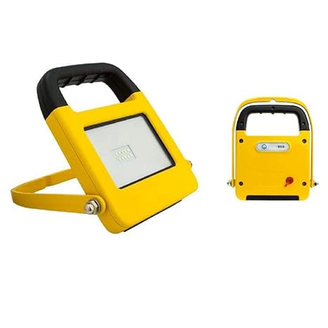 Proyector LED 10W con batería recargable apto exteriores IP44 de ...