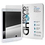 iPad Mini 4 intelliGLASS HD - The Smarter Apple Glass Screen Protector by intelliARMOR To Guard Against Scratches and Drops. HD Clear With Max Touchscreen Accuracy.