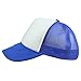 Mesh Youth Cap in Royal Blue and White