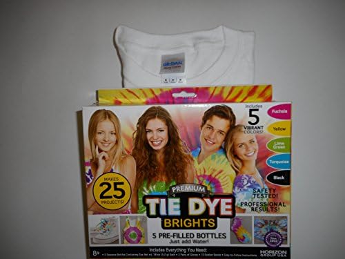Tie Dye Brights Youth Medium T-shirt Bundle