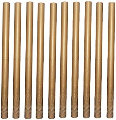 Sealing Wax Sticks，10 Pieces Flexible Glue Gun Sealing Wax for Retro Vintage Invitations Envelope Letter (Bronze)