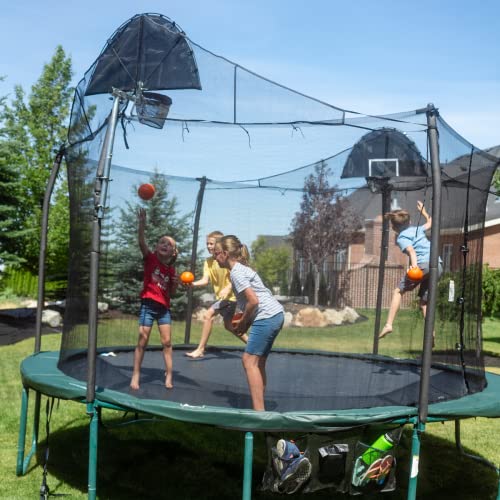 Trampoline Pro Jump Slammer Trampoline Basketball Hoop Attachment