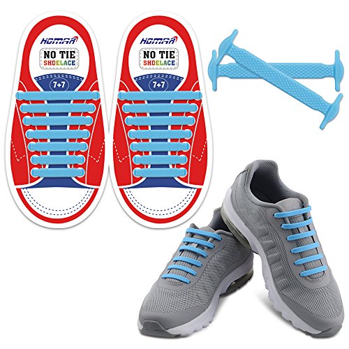Buy HOMAR No Tie Shoelaces for Kids and Adults Best in Sports Fan