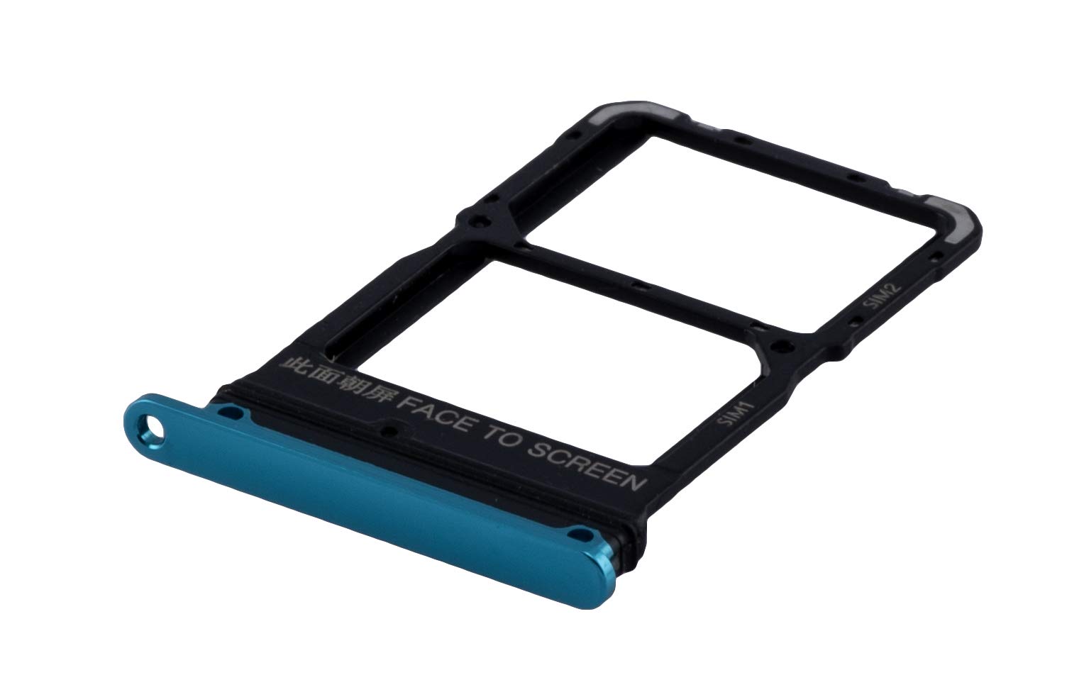 ICONIGON Replacement for Mi 10 (5G) Dual SIM Slot Card Holder with Gasket (Coral Green)