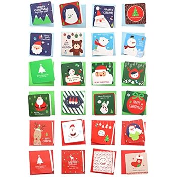 Free Printable Class Christmas Cards Great for Attaching ...
