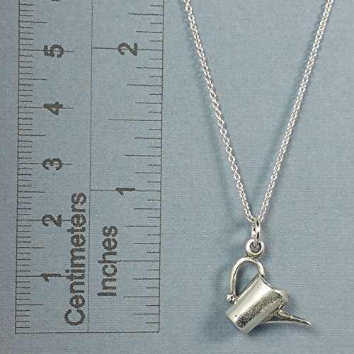 Watering Can Necklace - 925 Sterling Silver
