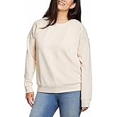 Gloria Vanderbilt Ladies' Pullover with Lace (US, Alpha, XX-Large, Regular, Regular, Oatmeal)