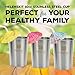 Stainless Steel Cups Premium Set - 10 oz 5 Pack - Drinking Glasses Ideal for Kids - Small & Unbreakable - Better than Plastic - No Chemicals - Picnics, Camping, Parties - by HelensKit