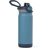 ZULU Powerfill Pro 18oz Kids Stainless Sip or Chug Water Bottle, Midnight | Insulated Stainless Steel Kids Water Bottle With Quick Fill&trade; Lid, Sip And Chug Spouts, Leakproof Lock, And BPA-Free
