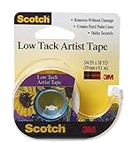 Scotch Artist Tape, 3/4-Inch x 10-Yards, Low Tack (FA2020)