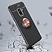 Newseego Compatible Samsung S9 Case,360° Adjustable Ring Stand,Frosting Thin Soft Protective and Finger Ring Holder Kickstand Fit Magnetic Car Mount for Samsung S9-Black+Rose Gold