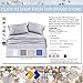 California Design Den Damask Sheets, 500 Thread Count 100% Cotton Bed Sheets King, Cooling Deep Pocket Striped Sheets Set, Soft & Breathable Luxury Hotel Quality - Brown
