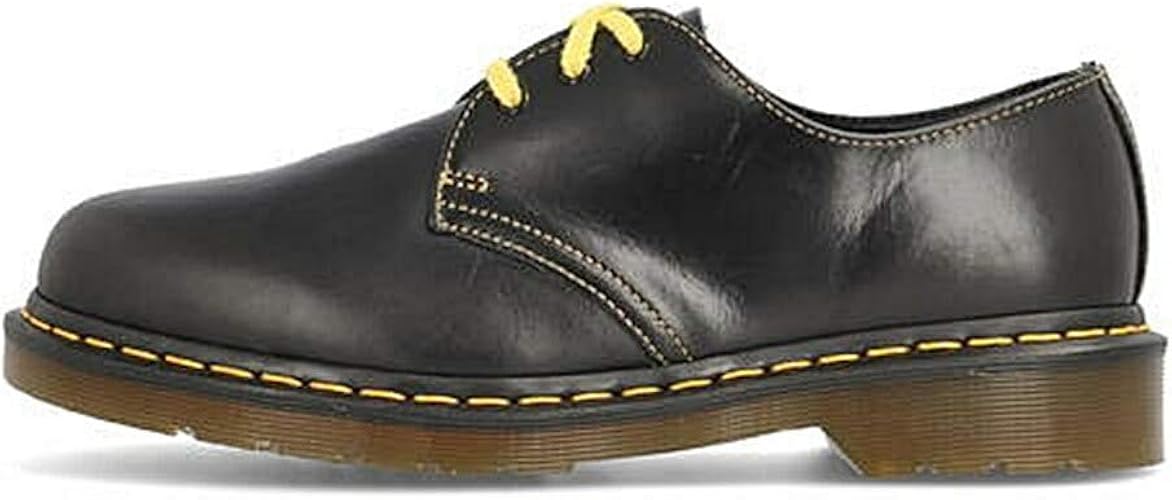 Amazon ドクターマーチン メンズ オックスフォードシューズ 1461アトラス3ホールシューズ カジュアル デイリー トラベル ウォーキング 1461 Atlas 3 Eye Shoe ダークグレー 26 0cm レースアップシューズ