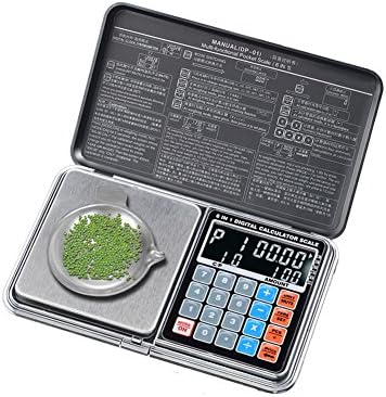 Lovinglove High Precision LCD Display Jewelry and Gems Price Computing Scale (Black 500x0.01g)