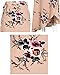 LISASTOR Women Elastic High Waisted Floral Print Bohemian Maxi Skirts Split Hem Tie up Bikini Cover Up Long Beach Skirt (S, Beige)