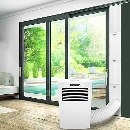 Sliding Door Air Conditioner Vent Kit with Hose, Portable AC Sliding