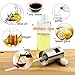 Olive Oil Sprayer for Cooking, Food-Grade Oil Spray Glass Bottle, Reusable Oil Vinegar Dispenser for Kitchen, BBQ, Grilling, Making Salad, Baking, Frying-3.42 Ounce
