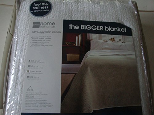 JCPenney Home Collection 100% Egyptian Cotton Queen Cool 