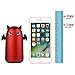 EMIE xMonster 10000mah Portable Charger, 2A Quick Charge Cute External Battery Compatible with iPhone 7 6 6S Plus iPad Samsung etc,Cool Emoji Power Bank on Travel