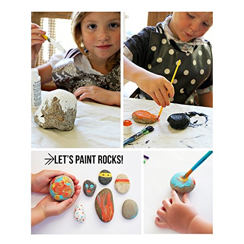 Jar Melo Rock Painting Kit; Non-Toxic; Rock Art; Creative Colorful Magic Stone; Art Creativity; Arts and Crafts Kits for Adults and Kids