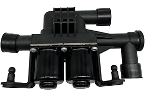 HOAVEED Heater Control Valve – Water Control Valve for BMW F01 F02 F10 F11 F12 F13 520i 528i 535i 550i 640i 650i 740i 750i 760Li M5 M6 Alpina B6 B7 – Replaces 64219310349, 64114271156, 64119119164
