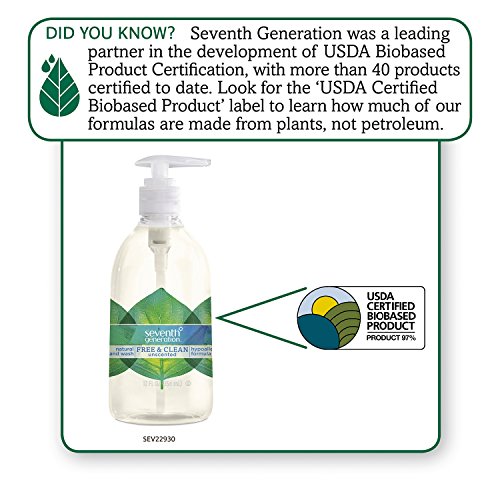 Seventh Generation Natural Hand Wash - Free & Clean - 12 oz