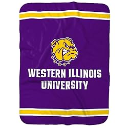 Western Illinois Leathernecks Primary Logo Stripes