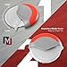 Premium Pizza Cutter Wheel by Mozzbi, Pizza Slicer cutter - Super Sharp - stainless steel with Protective Sliding Blade Guard, locking blade cover for safety