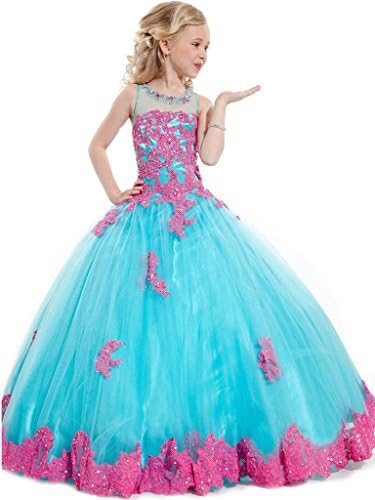 GGE Girl's Ball Gown Pageant Dresses Custom Party Princess