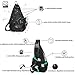 Sling Bag Backpack, Chest Crossbody Bags Sling Shoulder Backpacks One Strap Multipurpose Daypack Laptops Travel Outdoors Backpack for Men Women Teens