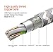 iPhone Cables, 2 Pack 6FT Elktry High Speed Braided Charger Cord Line Fast Sync Data Cable Tangle-Free for iPhone 7 7 Plus 6 6S 6 Plus 6S Plus SE 5S 5C 5 iPad Pro Air iPod (Champagne Gold)