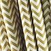 Biodegradable Paper Drinking Straws (Premium Quality), Pack of 50, Chervon - Gold