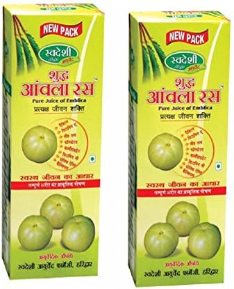 Ayurvedics Swadeshi Shudh Amla Ras 500 Ml Pack Of 2