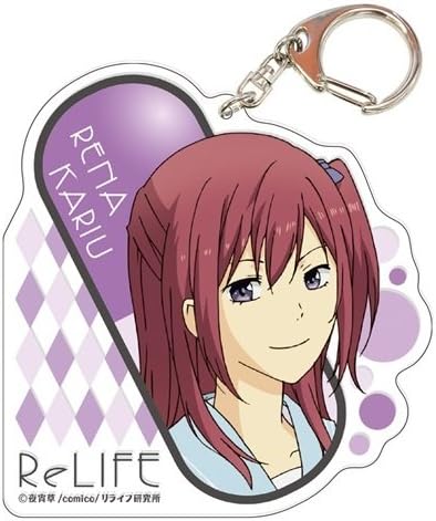 Amazon Relife 06 狩生玲奈 でかアクリルキーホルダー アニメ 萌えグッズ 通販