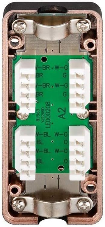 Goobay 96101 Network Connection Box, CAT 6+, STP, black, 1x - Image 3