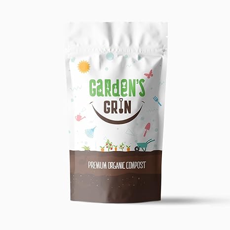 Gardens Grin Organic Compost - 2 Kg for Gardening and Organic Farming