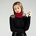 EVRFELAN Infinity Scarf Winter Women Circle Loop Scarves Warm Kids Neck Warmer Chunky Knit Soft Thick Fashion Ladies Accessories Ribbed Girls Men Boy Collar (Beige)