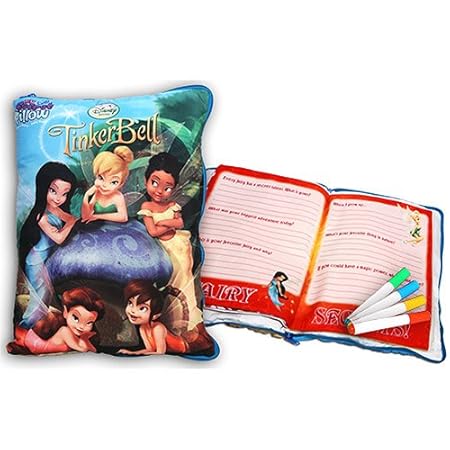 Disney Fairies Tinkerbell My Secret Pillow Amazon Co Uk Kitchen