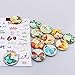 12 Pack Butterfly Pattern Fridge Magnets - Perfect Refrigerator, Office & Whiteboard Magnets - 1.38in Diameter