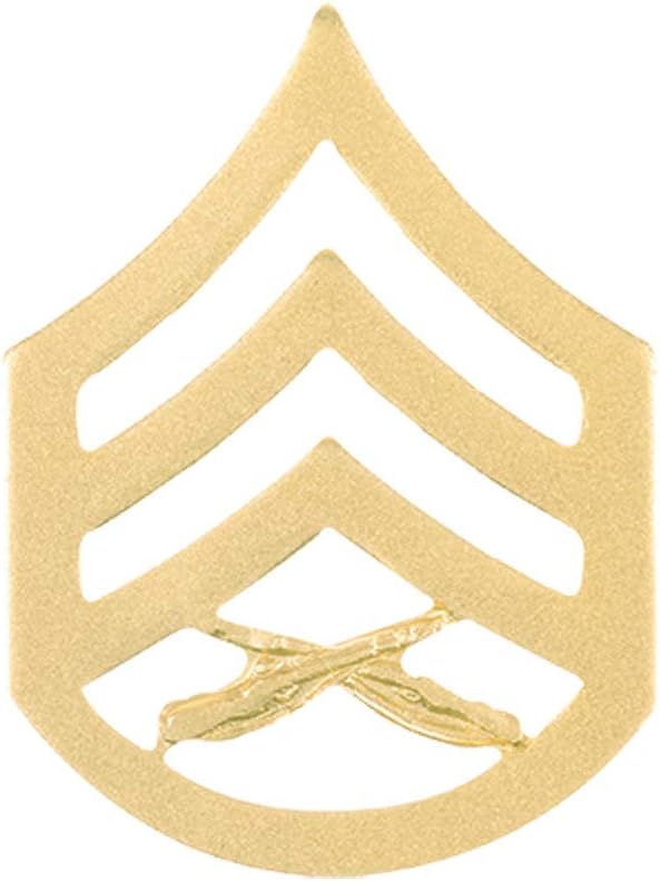 Marine Corps Staff Sergeant Rank Pin