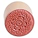 6 in 1 Assorted Retro Vintage Style Round Wooden Rubber Stamp Scrapbook Craft