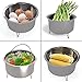 Instant Pot Accessories, Steamer Basket with Pot Rack, Vegetable & Egg Steam Rack, Fits Insta Pot & Pressure Cooker 5, 6, 8 Qt, Includes Steam Cloth & Mini Mitten by GaoSheng